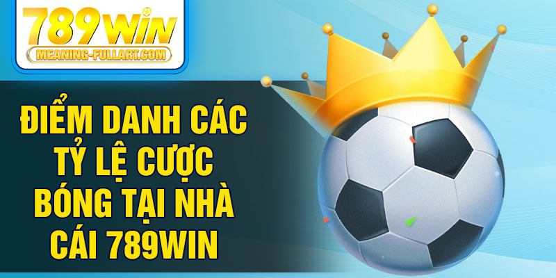 Điểm danh các tỷ lệ cược bóng tại nhà cái 789WIN